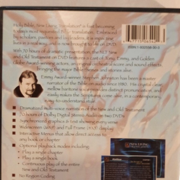 Holy Bible NLT Dramatized DVD - 70 Hrs Audio, Cast, Music - Picture 3 of 7